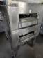 Horno industrial de gas transportador de acero inoxidable Lincoln para pizzas esfiras