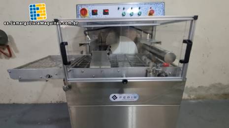 M�quina de recubrimiento de chocolate de acero inoxidable de 450 mm FEPIR