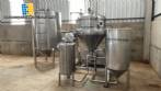 Procesador emulsionante con camisa de acero inoxidable Incal 500 litros
