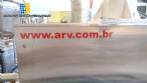 Envasadora volumtrica de tornillo ARV con cinta transportadora para polvos