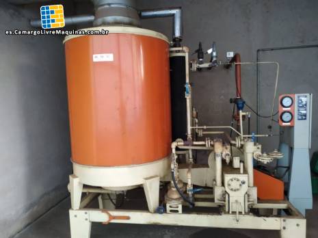 Generador de vapor industrial Clayton
