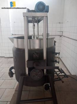 Batidora cocina gas inox olla 300 kg