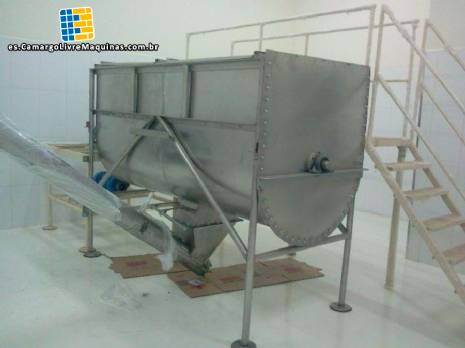 Mezclador de cinta tipo licuadora acero inoxidable 304