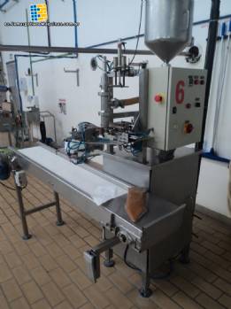 Relleno/sacheteira en acero inoxidable para Burgmann envasado de productos lquidos y pastosos