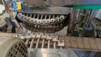 Etiquetadora autom�tica de acero inoxidable con dos cabezales para etiquetas autoadhesivas Narita