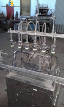 Empaquetador lineal con 6 boquillas de acero inoxidable Amard