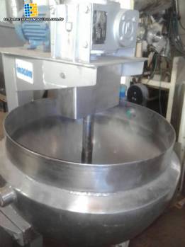 Cocina de caramelo  acero inoxidable 50 L Imacom