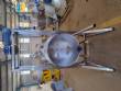 Olla de gas con camisa basculante de acero inoxidable de 100 litros