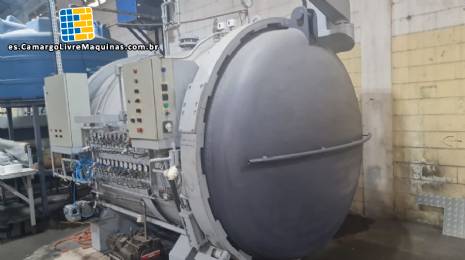 Autoclave para la fabricaci�n de vidrio laminado, multilaminado y antibalas - M�quinas MGO