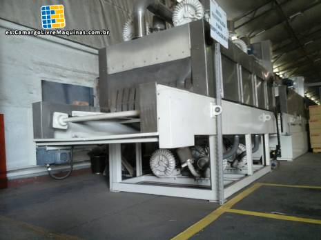 M�quina industrial para lavado de partes / pl�stico cajas Zirtec Proceco