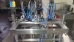 Llenadora lineal con sistema de llenado de 6 pistones