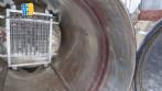 Dep�sito de presi�n horizontal de acero inoxidable