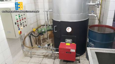 Caldera de gas por 250 kg hora