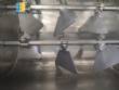 Mezclador interno de paletas de acero inoxidable con 2 ejes