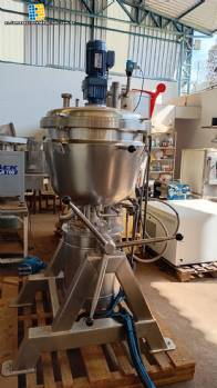 Procesador de alimentos al vac�o universal en acero inoxidable