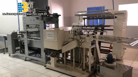 Lnea para la fabricacin de toallita humedecida