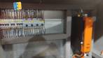 Encartonadora horizontal de acero inoxidable Fabrima con encoladora Nordson