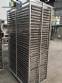 Horno rotatorio el�ctrico Marcelpan de acero inoxidable con doble carro.