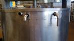 Tanque con camisa de acero inoxidable para derretir chocolate 170 litros