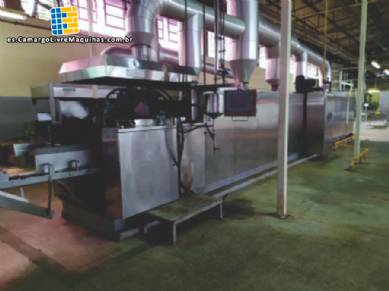 L�nea para la fabricaci�n de galletas wafer