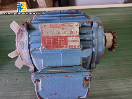 Motor de inducci�n trif�sico WEG de 1 HP