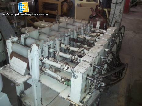 Pastel cilindro con 7 rodillos