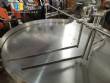 Alimentador giratorio de acero inoxidable para tarros Levapack de 1200 mm