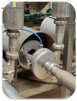 Bomba centrífuga sanitaria Triclover de acero inoxidable, 15 m³/h Bomba centrífuga sanitaria Triclover de acero inoxidable, 15 m³/h