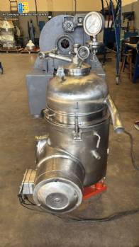 Crema centrífuga con separador estandarizador Westfalia GEA Crema centrífuga con separador estandarizador Westfalia GEA