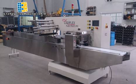 Embaladora de paquete de flujo Codiflex Embaladora de paquete de flujo Codiflex