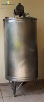 Mezclador industrial de acero inoxidable 450 litros Mezclador industrial de acero inoxidable 450 litros