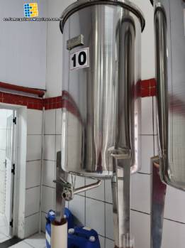 Tanque Zegla de acero inoxidable de 500 litros Tanque Zegla de acero inoxidable de 500 litros